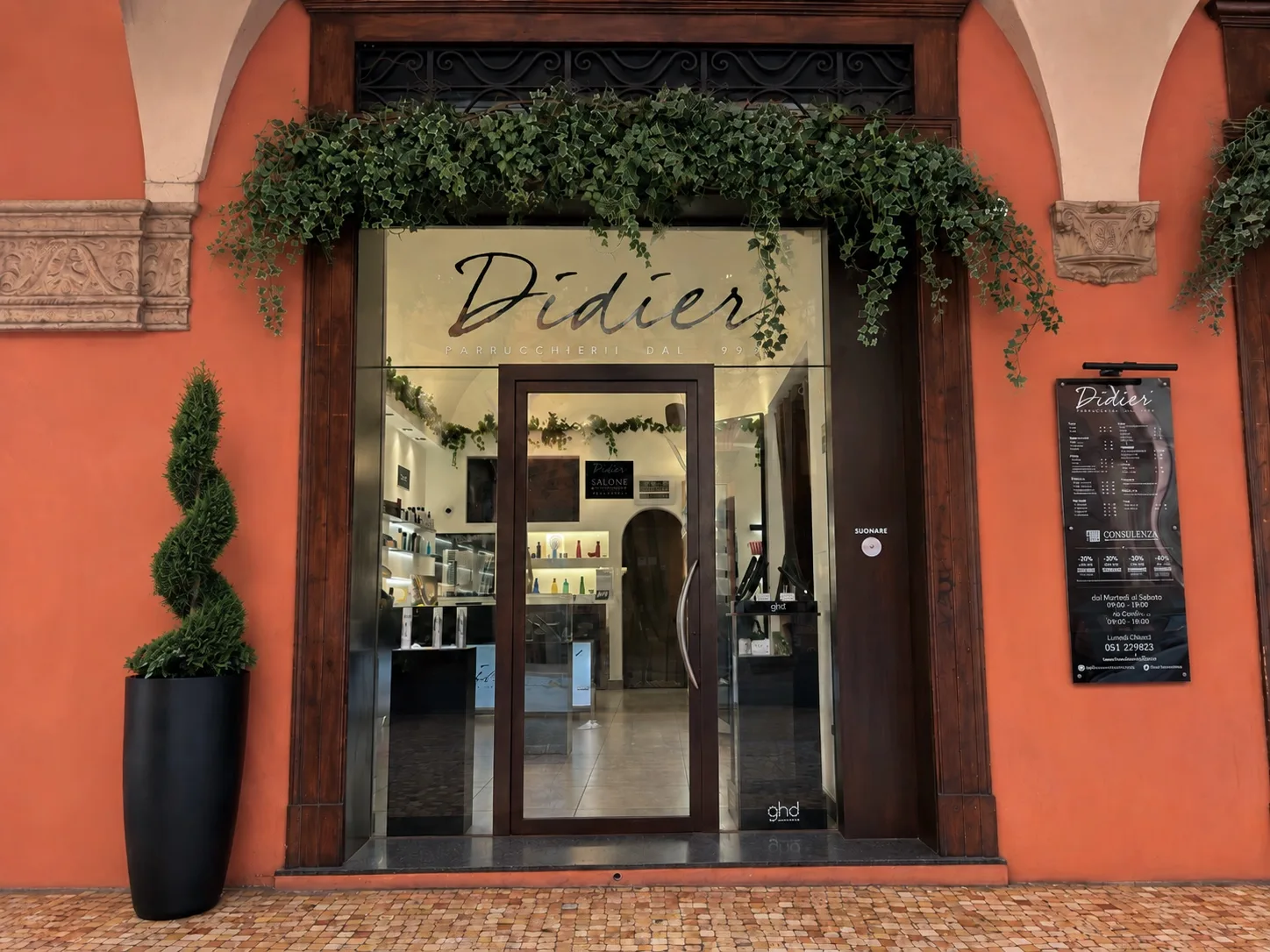 Ingresso Didier Parrucchieri a Bologna